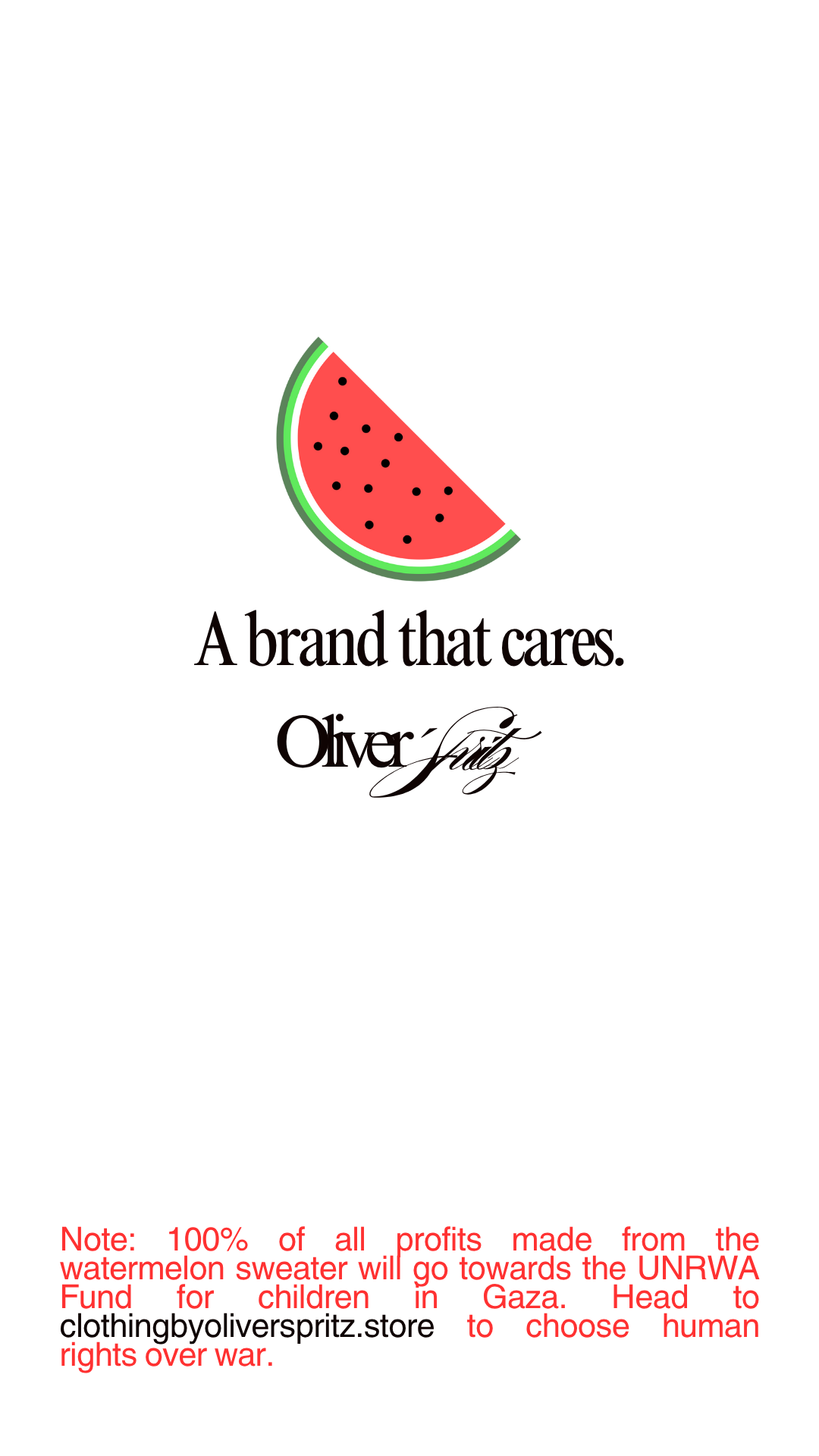 Stand with Palestine Knit Sweater | Preorder Only